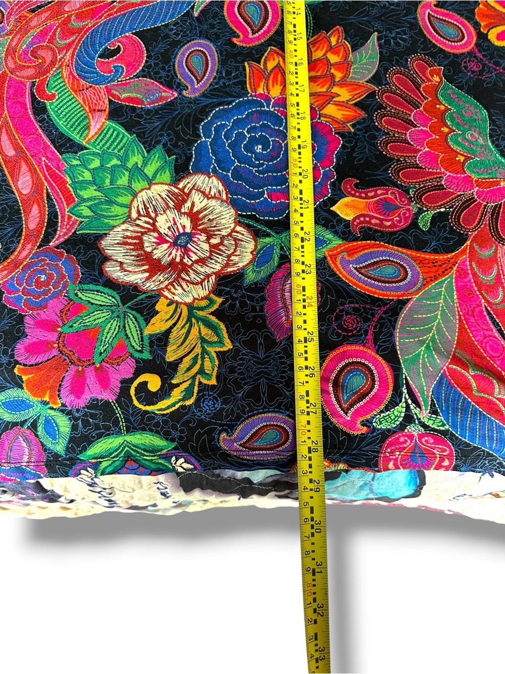 Johnny Was THE JANIE FAVORITE PUFF SLEEVE POLO SZ XXL 2X PLUS SIZE COLORFUL BIRD - Picture 9 of 10